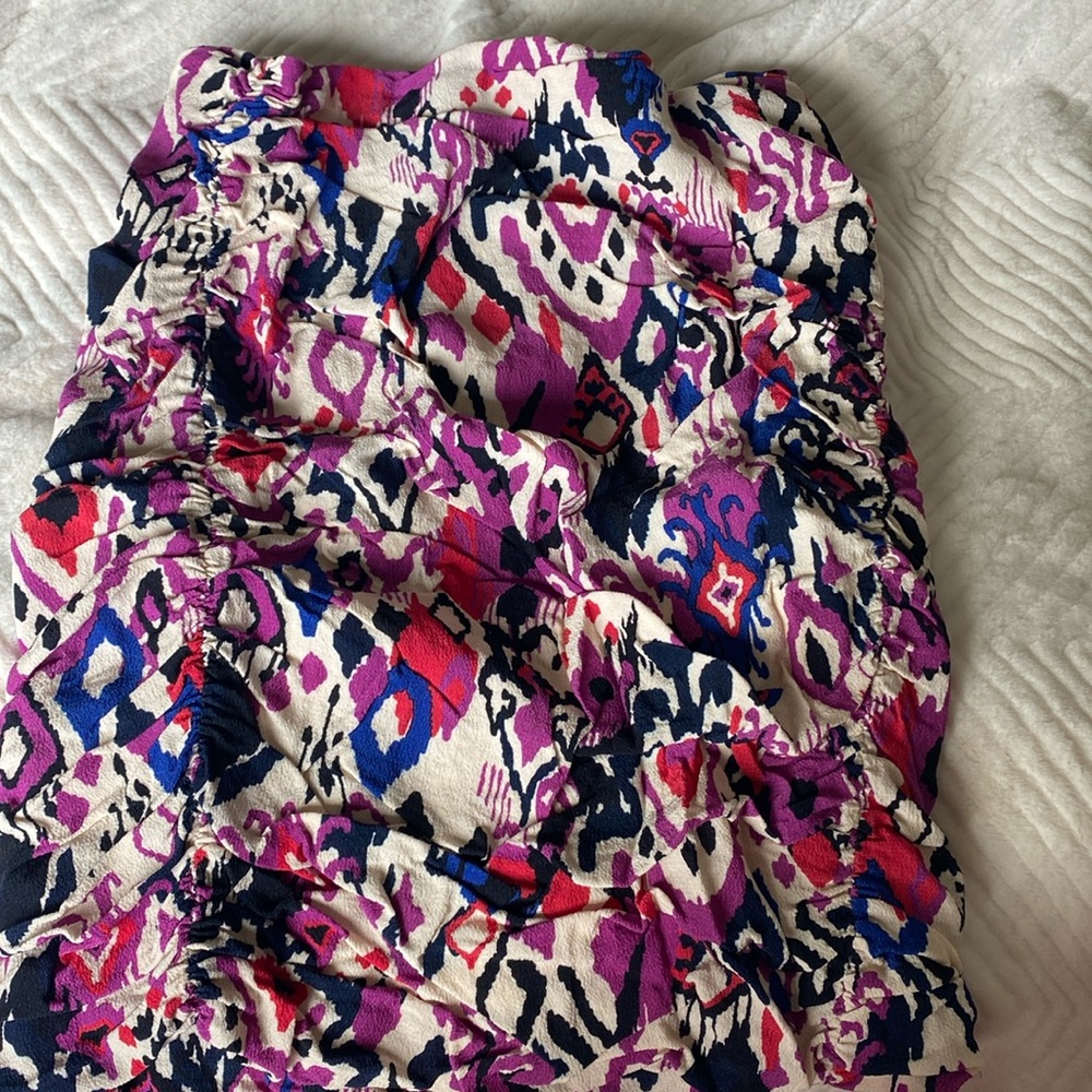 Zara multicolor mini skirt